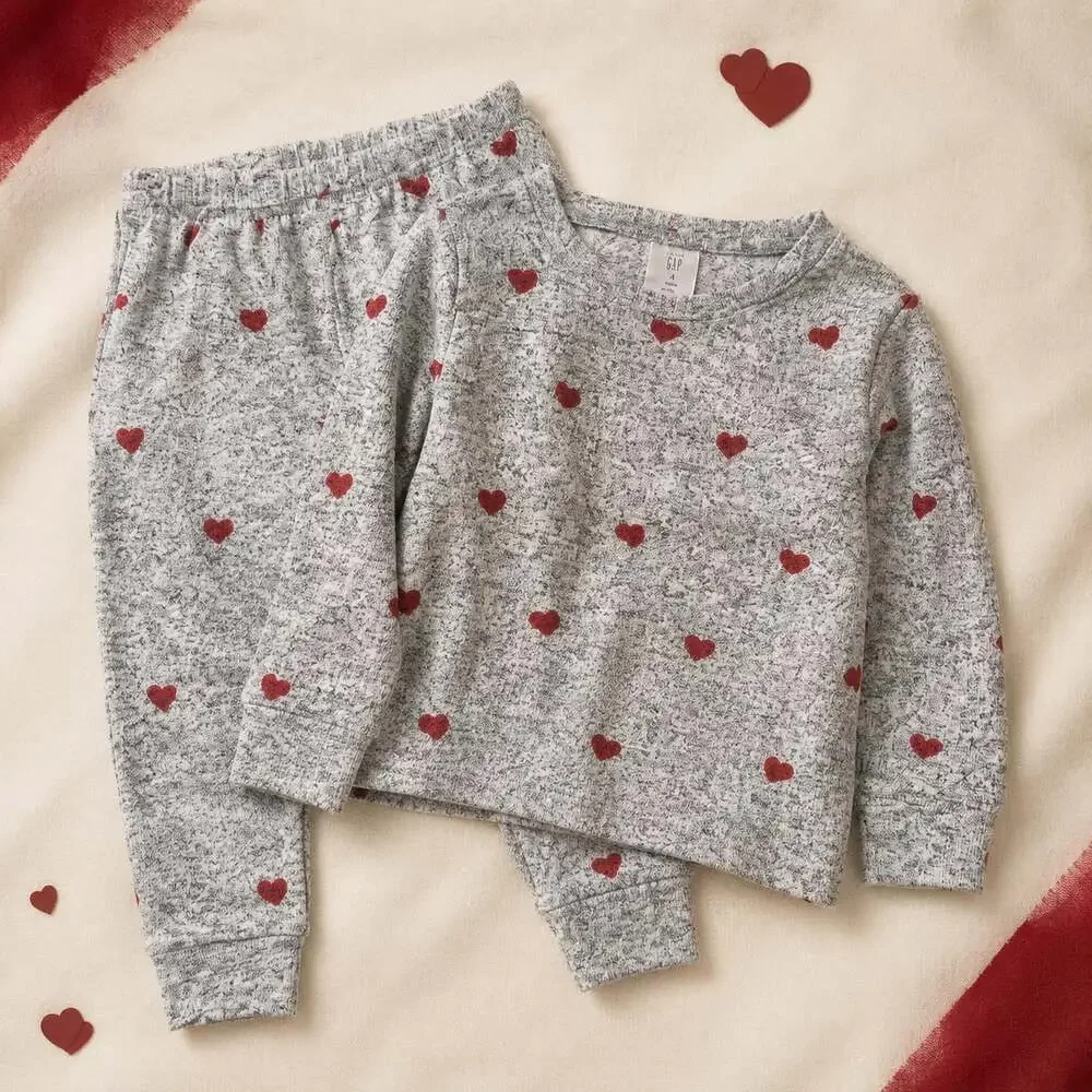 Baby Gap Girls Heart 2-Piece Outfit Size 4